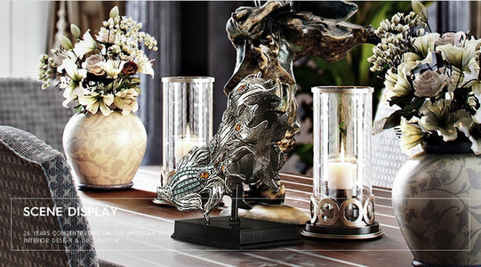 Luxury Decoration Goldfish With Stand Handmade