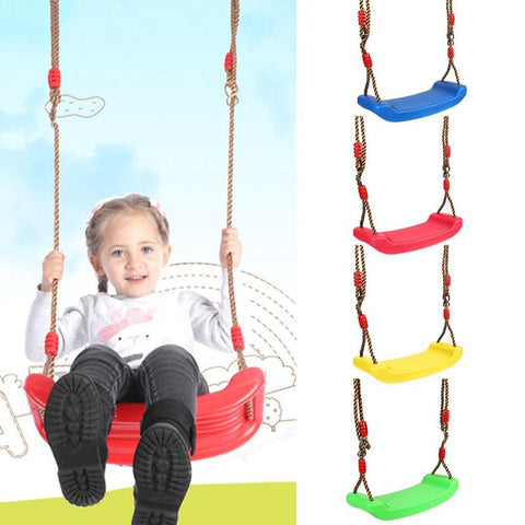 Image of Tree Swing Kids Hanging