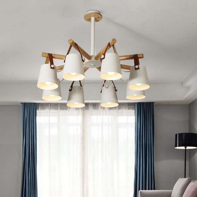 Modern Nordic Drop Down Pendant Chandelier