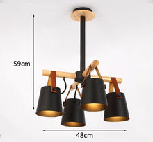 Load image into Gallery viewer, Modern Nordic Drop Down Pendant Chandelier