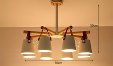 Load image into Gallery viewer, Modern Nordic Drop Down Pendant Chandelier