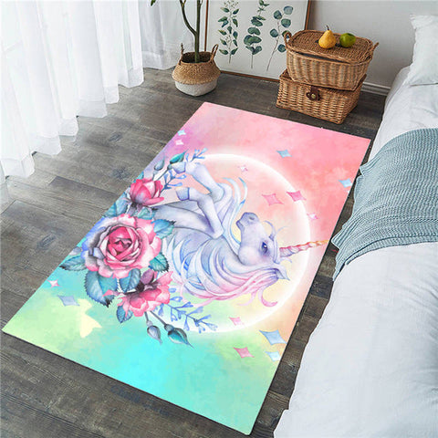 Image of Unicorn Large Carpets for Kids Room