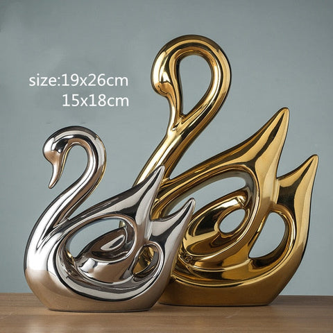 Image of Ceramic Figurine - Decorative Statue