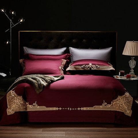 Image of Vienna Square Duvet Cover Set (Egyptian Cotton)