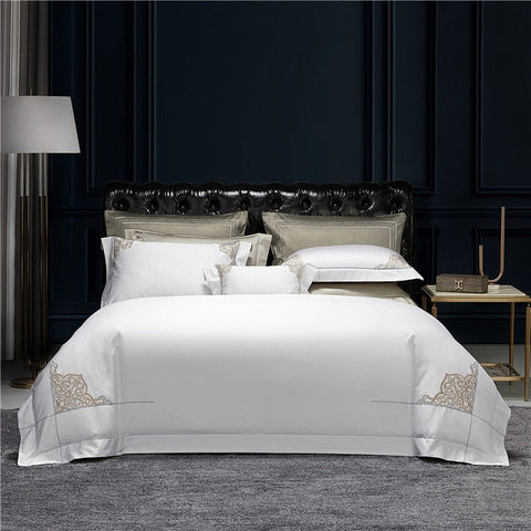 Image of Vienna Square Duvet Cover Set (Egyptian Cotton)