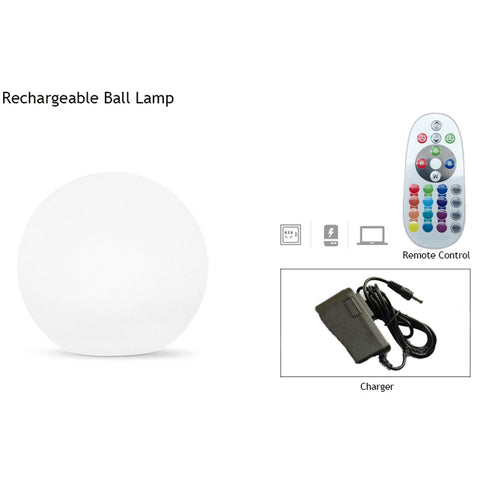 Image of Waterproof LED Garden Ball Light RGB