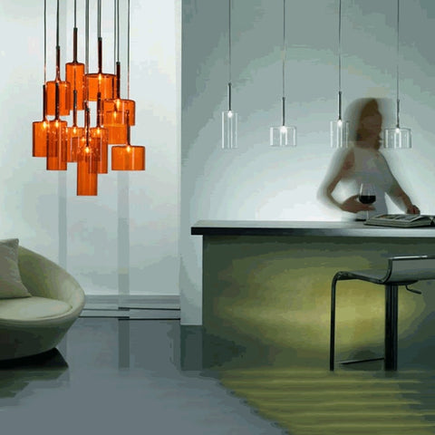 Image of Post-Modern Style Nordic Goblet - Glass Pendant Light