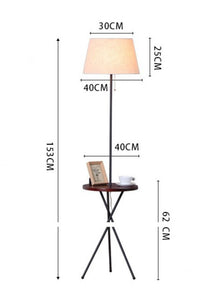 Lance - Modern Nordic End Table & Lamp