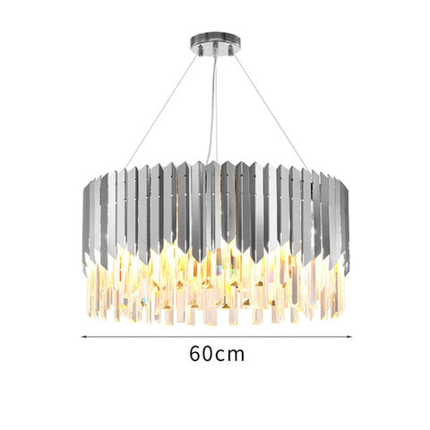 Image of Gold Crystal Kitchen Pendant Hanging Lights