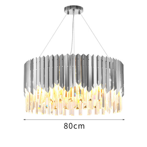 Image of Gold Crystal Kitchen Pendant Hanging Lights