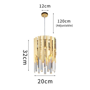 Gold Crystal Kitchen Pendant Hanging Lights