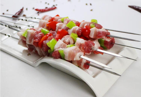 Image of Stainless Steel Barbecue Skewers (15 pcs)