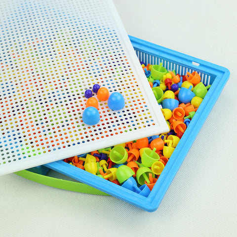 Image of Nail Beads Intelligent 3D Puzzle Games - KIDS