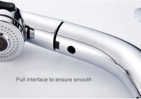Image of Pull Out Bathroom Sink Faucet