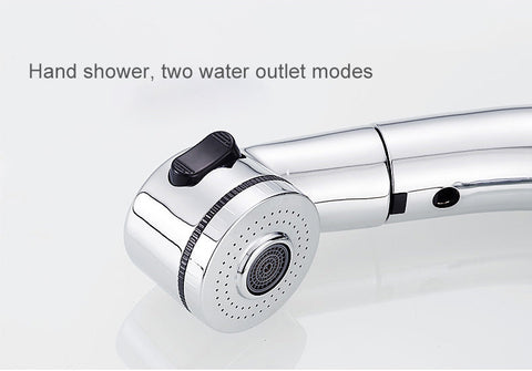 Image of Pull Out Bathroom Sink Faucet