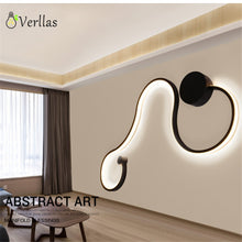 Load image into Gallery viewer, Scandinavian Serpentine Sconces Modern LED Wall Light