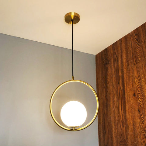 Image of Nordic Style Hanging Ring Lights (20-30cm)
