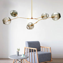 Load image into Gallery viewer, Glass Globes Ceiling Light Industrial Style Pendant