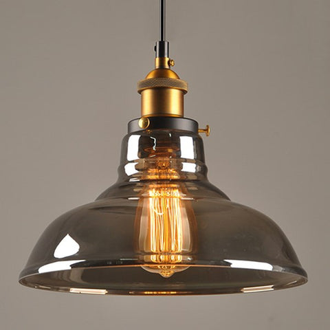 Image of Vintage 5.5" To 11" Wide Pendant Glass Retro Lights - Sofrey Selects