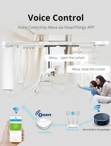 Smart House Curtain Motor with Rod- Voice Control