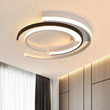 Load image into Gallery viewer, Circular Modern LED Ceiling Pendant Lights White Black