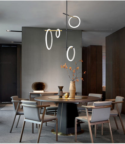 Image of Postmodern LED Chandelier Lighting