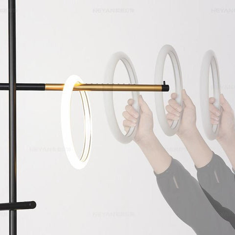 Image of Postmodern LED Chandelier Lighting