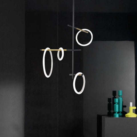 Image of Postmodern LED Chandelier Lighting