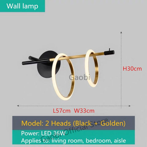 Image of Postmodern LED Chandelier Lighting