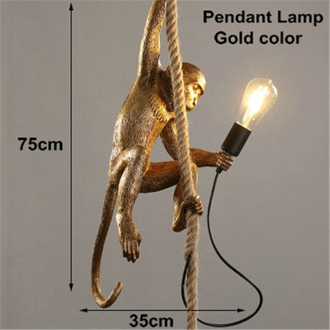 Image of Monkey Lamp