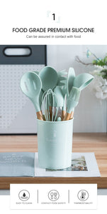 Silicone Cooking Utensils Set