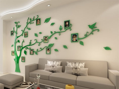 Image of Wall Stickers Tree Photo Frame