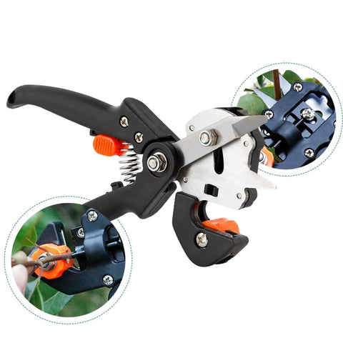 Image of Professional Grafting Shears Scissor  Fruit Tree Vaccination
