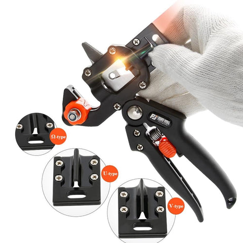 Image of Professional Grafting Shears Scissor  Fruit Tree Vaccination