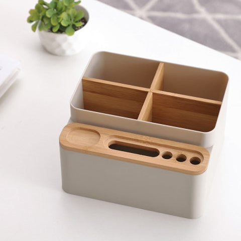 Image of Multi-function Desktop Storage Box