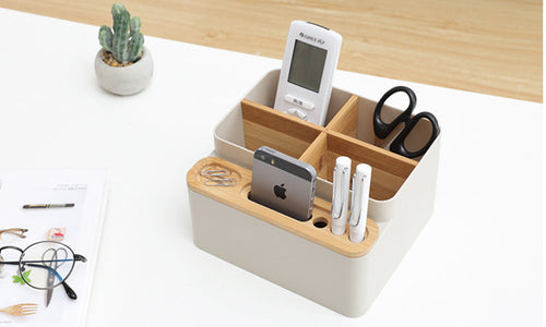 Multi-function Desktop Storage Box