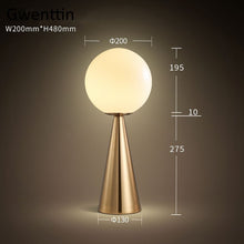 Load image into Gallery viewer, Quinn - Cone Table Lamp