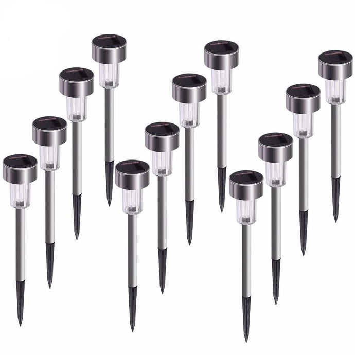 12Pack LED Solar Garden