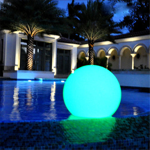 Image of RGB LED Swimming Pool Floating Ball Lamp