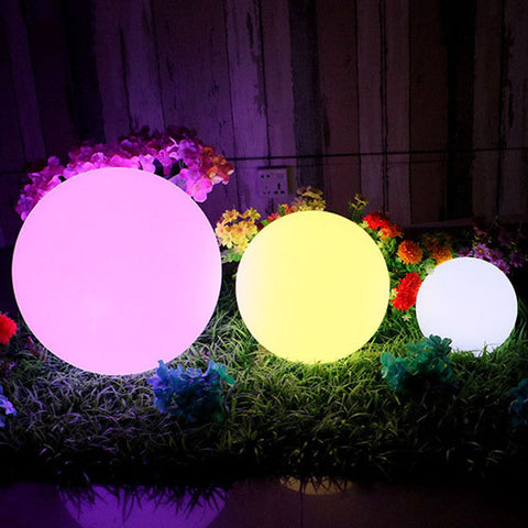 Image of RGB LED Swimming Pool Floating Ball Lamp