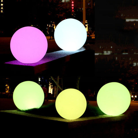 Image of RGB LED Swimming Pool Floating Ball Lamp