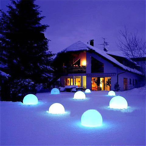 Image of RGB LED Swimming Pool Floating Ball Lamp