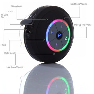 Portable Subwoofer Shower Waterproof - Wireless ,Bluetooth