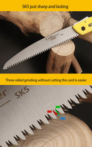 Folding Saw Garden Handmade