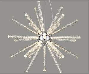 Novel Creative Design Iron Chandelier - Glowing Snowflake Droplight - Large