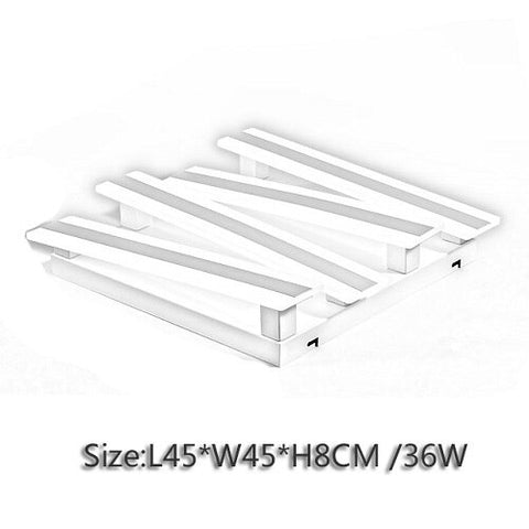 Image of Post-modern Piano Lighting Fixture - Rectangular & Minimalistic Ceiling Light