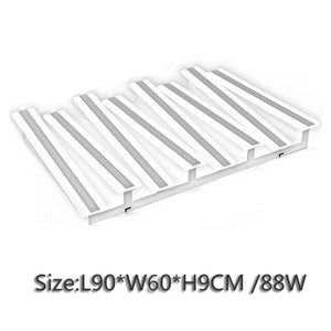 Post-modern Piano Lighting Fixture - Rectangular & Minimalistic Ceiling Light