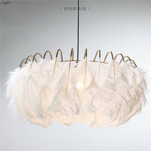 Load image into Gallery viewer, American Feather Chandeliers - Nordic, Modern Style