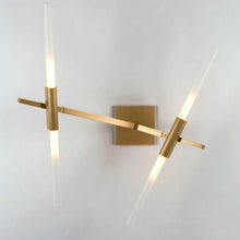 Load image into Gallery viewer, Glass Sticks Modern LED Wall Light