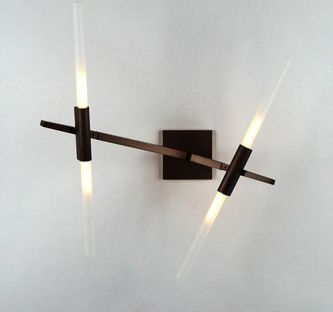 Image of Glass Sticks Modern LED Wall Light